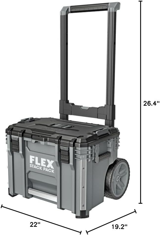 FLEX STACK PACK Storage System Rolling Tool Box - FS1101