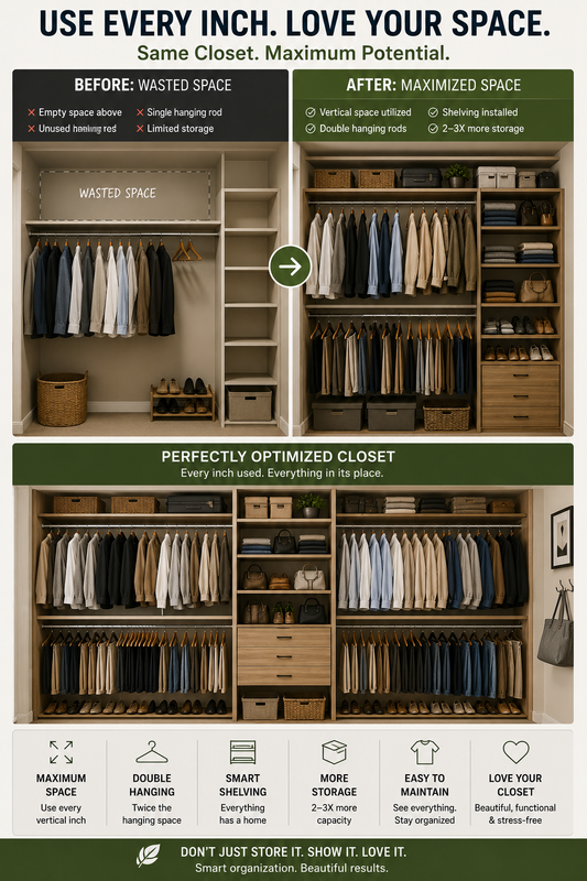 Dead Space in Your Closet? You're Wasting Money