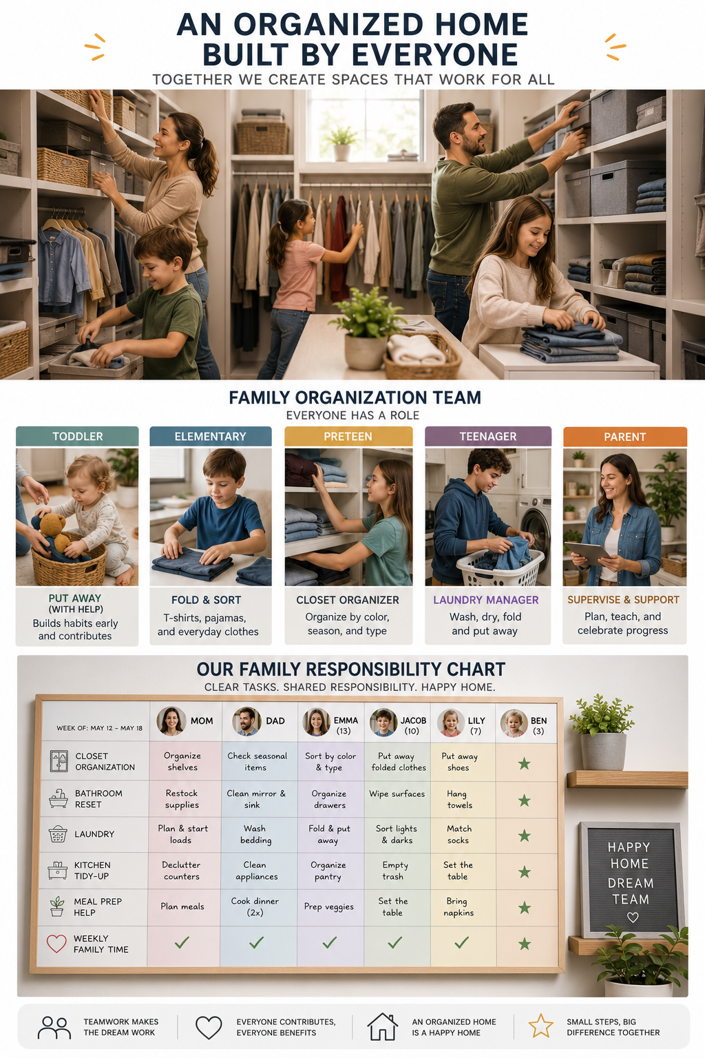 Family Organization Systems: Getting Everyone on Board