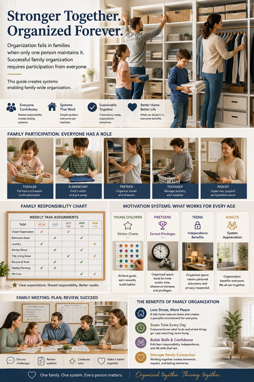 Family Organization Systems: Getting Everyone on Board