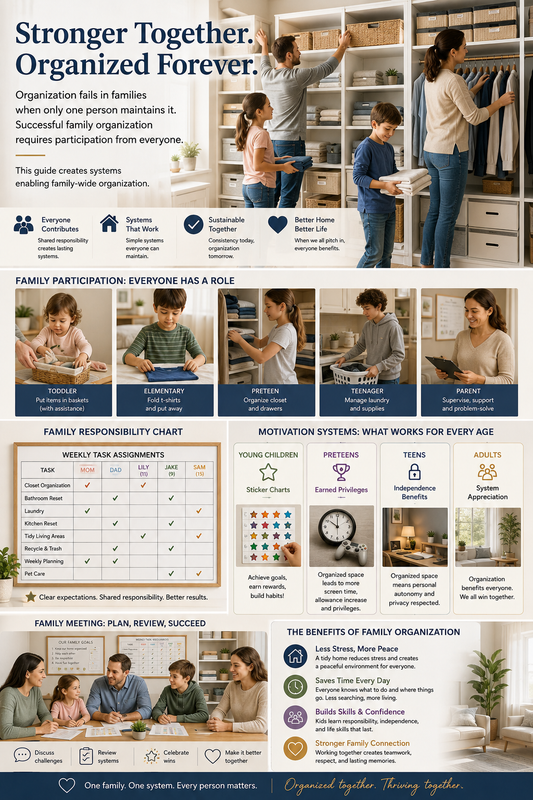 Family Organization Systems: Getting Everyone on Board