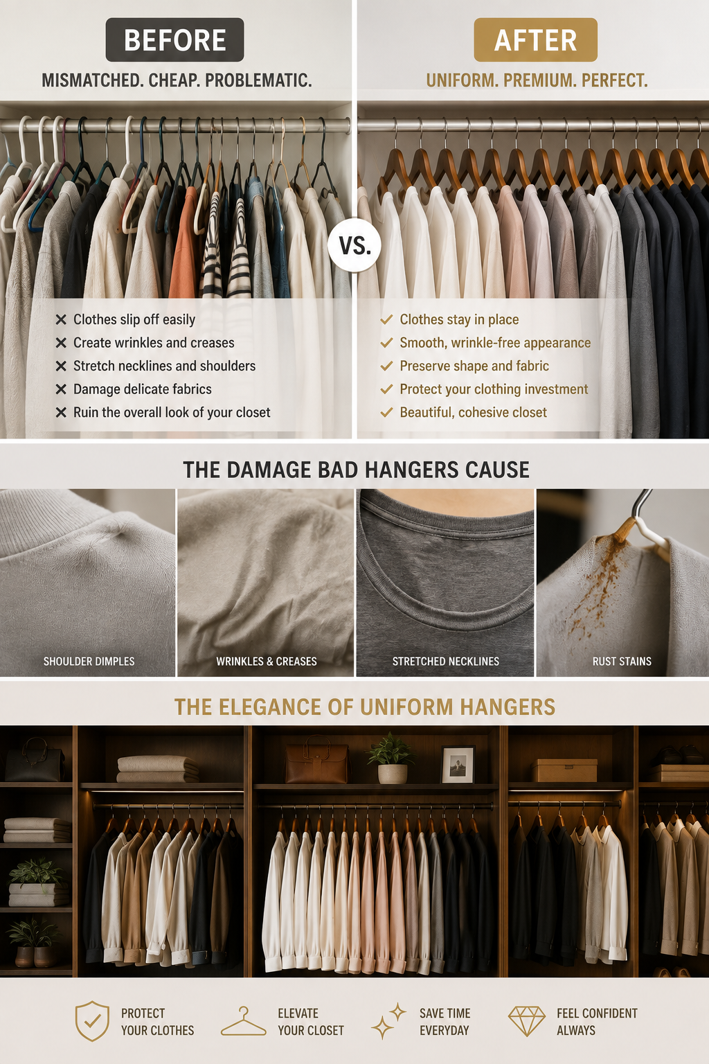Hangers Are Ruining Your Wardrobe