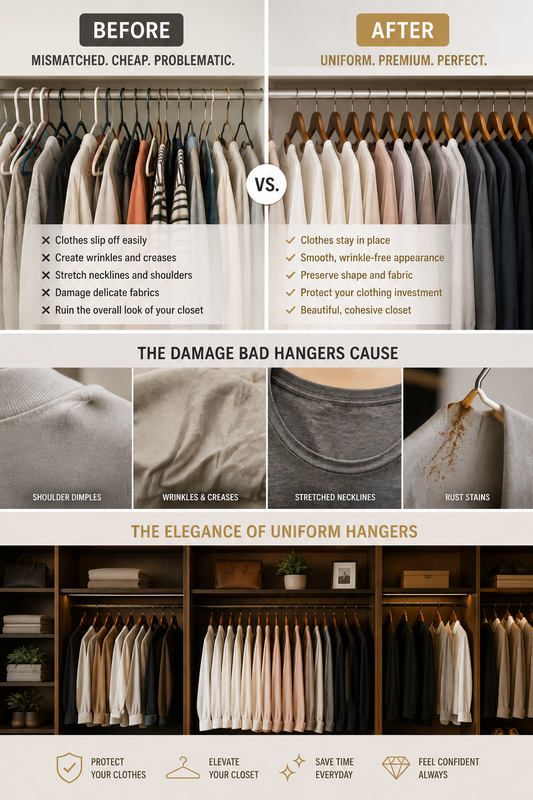 Hangers Are Ruining Your Wardrobe