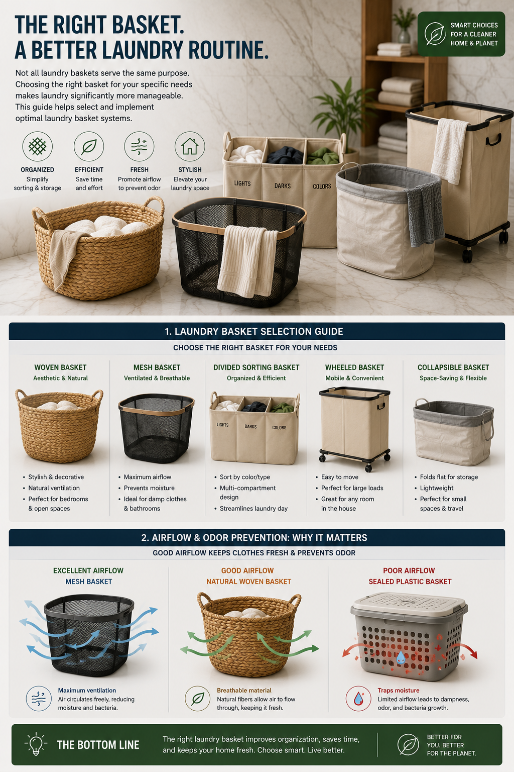 Laundry Basket Essentials: Choosing Systems That Actually Work