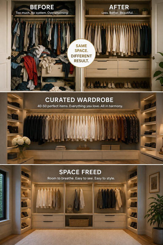 Too Many Clothes, Not Enough Space — The Real Solution