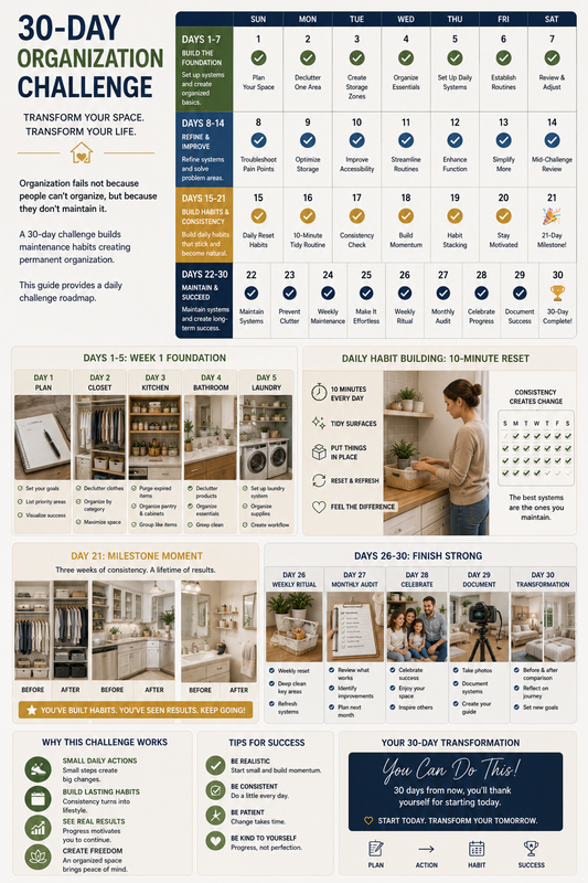 Organization Maintenance: The 30-Day Challenge