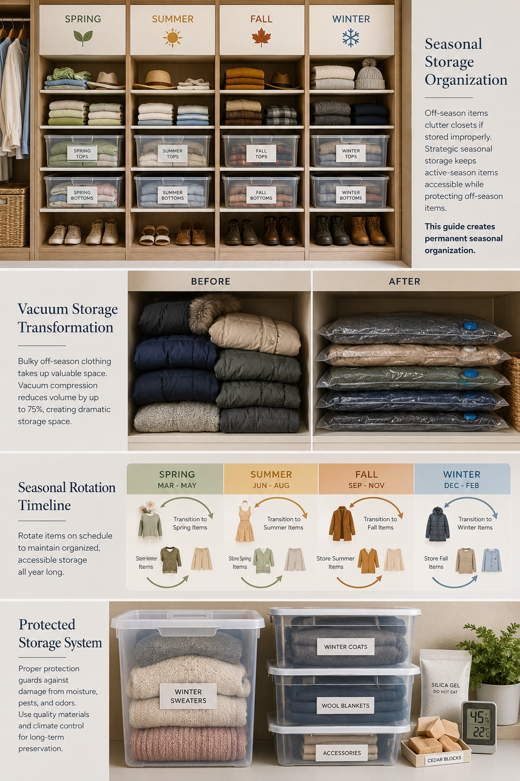 Seasonal Storage Strategy: Organize Off-Season Items