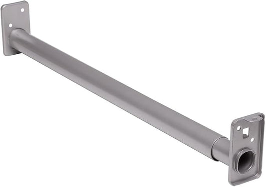 Knape & Vogt Closet Pro HD RP0022-18/30 Adjustable Closet Rod, 18-Inch to 30-Inch, Platinum