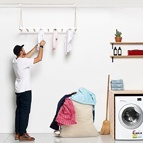 SweetNeedle Pack of 2 Heavy Duty X-Large Laundry Storage Shopping Bag, 30 x 22 IN 40L - 100% Cotton, Highly durable, Draw-cord with cord-lock, Machine Wash and reusable Travel Bag - Natural