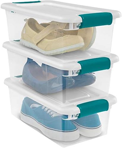 Sterilite 14928012 See Latching Box, Clear, Pack of 2