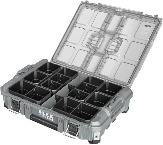 FLEX STACK PACK Storage System Organizer Box - FS1301