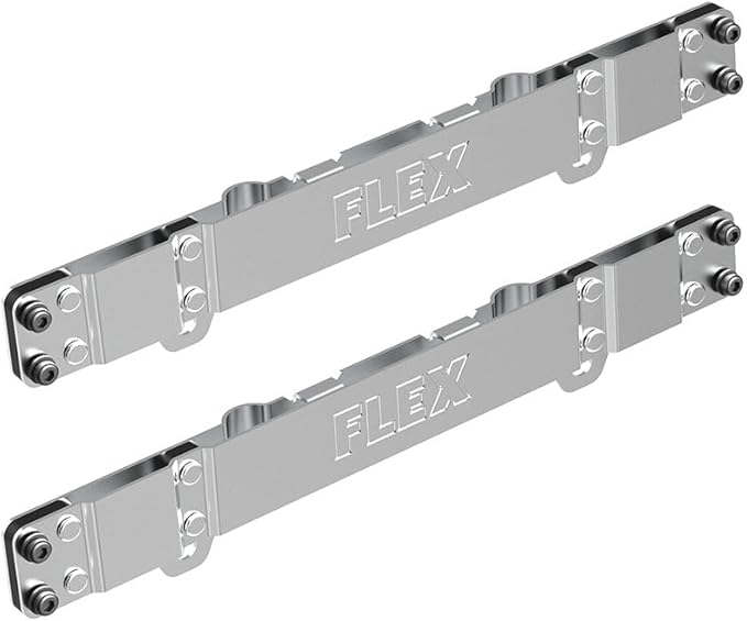 FLEX STACK PACK Storage System Side Tool Rack Rail 2 Pack - FS1604-2