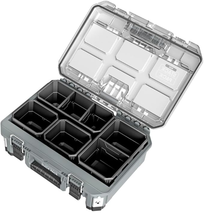 FLEX STACK PACK Storage System Compact Organizer Box - FS1302