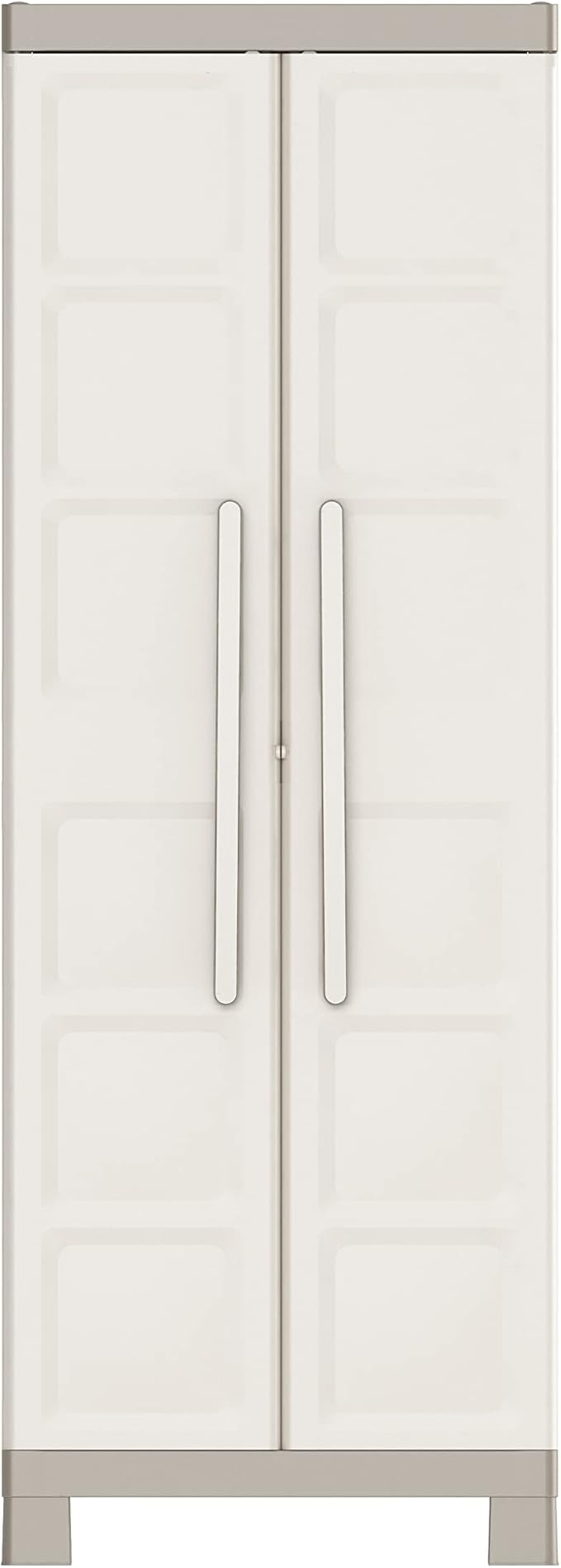 'Kis Plastic Cupboard Excellence Utility, Set of 1, Sand, 9710000 0313 02