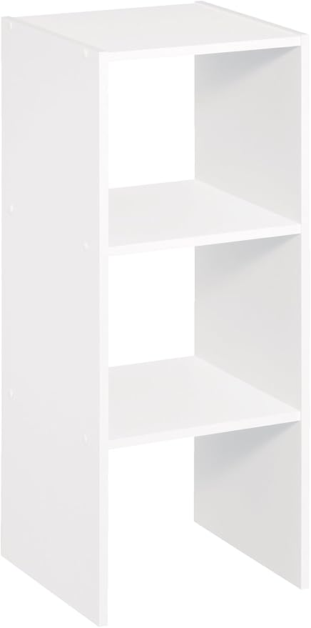 ClosetMaid 8953 Stackable Vertical Organizer, 31.5" H x 12.01" W x 11.61" D, White