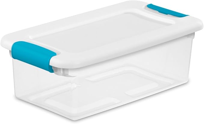 Sterilite 14928012 See Latching Box, Clear, Pack of 2
