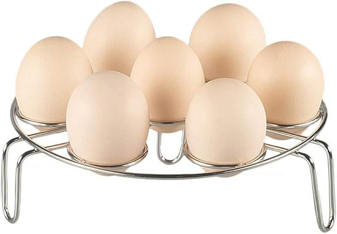 Egg Steamer Rack Alamic Egg Rack Steamer Trivet Basket Stand for Instant Pot Accessories and Pressure Cooker Accessories Stainless Steel Heavy Duty