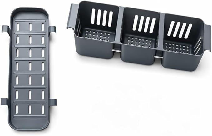 Roll Up Dish Drying Rack Over the Sink, Expandable Stainless Steel Foldable Kichen Sink Drainer, Heat Resistant Space Saving Design