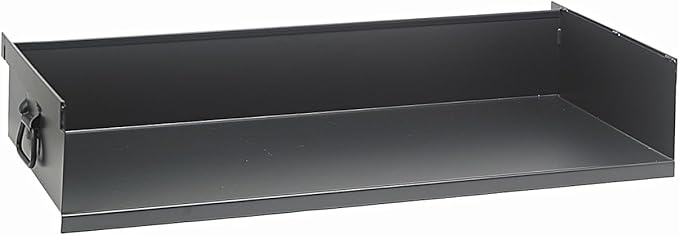 Quantum TT-OT15 Removable Tray Truck Tray, 36'W x 15'D x 6'H, Carbon Steel, Black