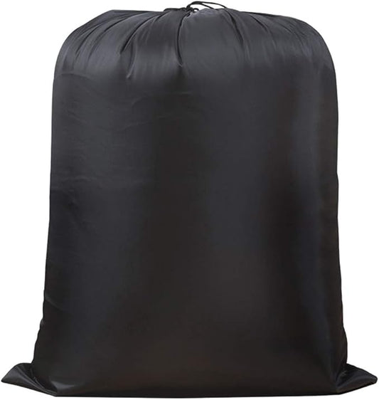 Multipurpose Extra Large Laundry Bag Storage Bag (Black, 19"x27")