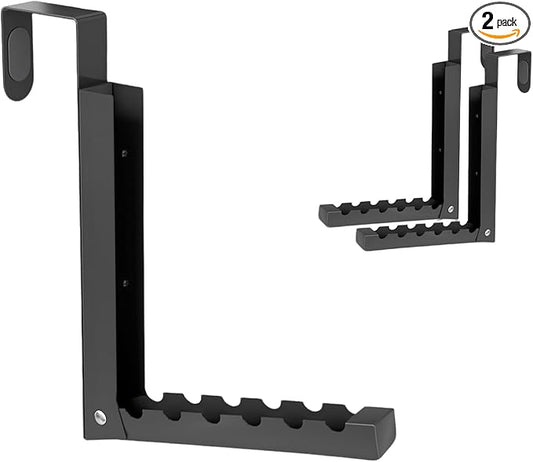 Over The Door Hanger Folding Clothes Drying Rack, Folding Hanging Clothes Rack for Indoor Laundry Room Bathroom Compact Small Space Foldable Portable Over Door Hanging Hook Collapsible
