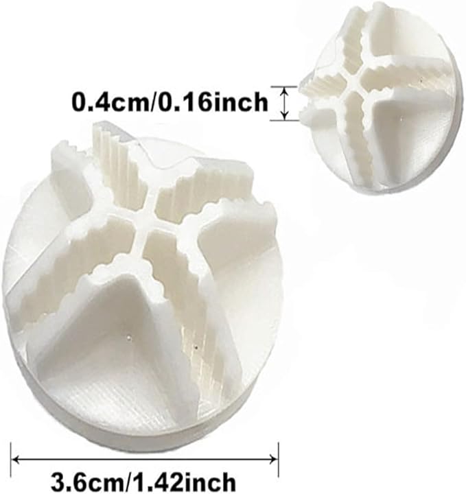 Metal Wire Cube Connectors for Storage Organizer,Durable Plastic Grid Connectors for Modular Shelving Units and Closet Organization Systems (White, 30PCS)