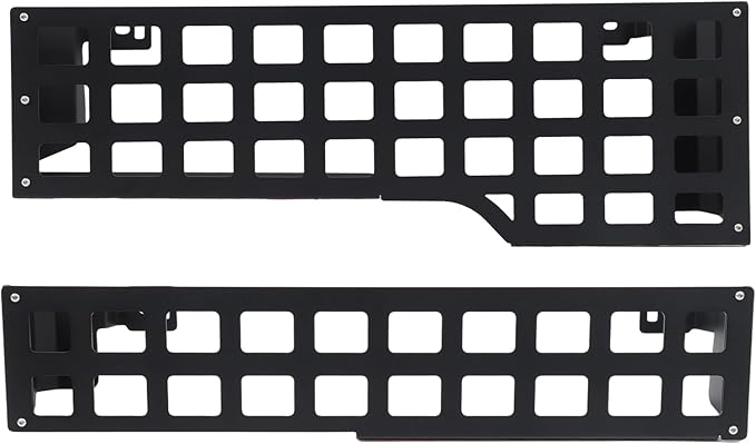 Rear Cargo Rack Trunk Modular Panel Organizers Shelves Compatible with INEOS Grenadier 2022-2025 Trunk Side Molle Storage Rack Basket System Luggage Storage (Left+Right)
