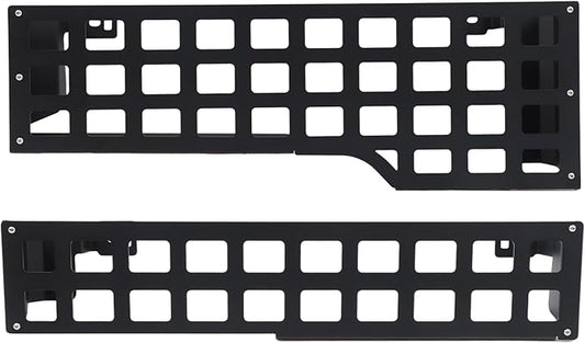 Rear Cargo Rack Trunk Modular Panel Organizers Shelves Compatible with INEOS Grenadier 2022-2025 Trunk Side Molle Storage Rack Basket System Luggage Storage (Left+Right)