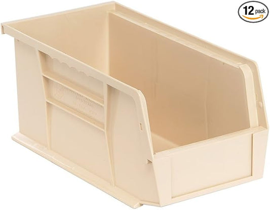Quantum Storage QUS230 Ultra Stack and Hang Bins - 10-7/8" x 5-1/2" x 5" - 12 Pack