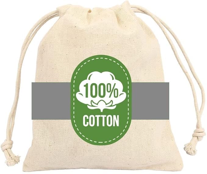 Mayatra's Cotton laundry Bag For Clothes - Travel Organizer - Eco-friendly 100% Pure Cotton Drawstring Bag - Large Size - Hanging Laundry Bag Foldable and Washable (Pack Of 1 Tom)