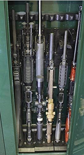SecureIt Gun Storage Gun Safe Kit: Retrofit 6 - Safely Organize Your Guns with This Easy to Use Modular System, Protect Your Guns Investment from Scratches. …
