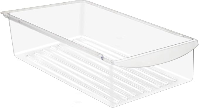 240530811 Refrigerator Drawer 15.4Width x 11.7Depth Replaces AP3960009, 240530813, 1194815, 240354201 Meat Pan Crisper Bin Compatible with Frigidaire (Not the larger part:240342830 16.5"x17.2")