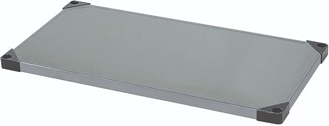 Quantum Storage Systems 2148SS Solid Add-On Shelf Stainless Steel 48" W x 21" D