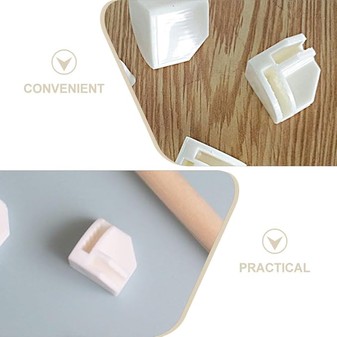 ARTIBETTER Right Angle Snap Buckles 50 Pack Plastic Cube Storage Connectors for Wire Cube Organizer Modular Closet Shelf Fixing Accessories 0.94 Inch