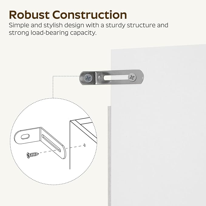 YATINEY 9-Tier Tall Shoe Rack, Wooden Shoe Storage Organizer, Narrow Shoe Cabinet with Removable Shelves for Small Spaces, Holds 9 Pairs of Shoes, for Entrance, Hallway, White SS02WT