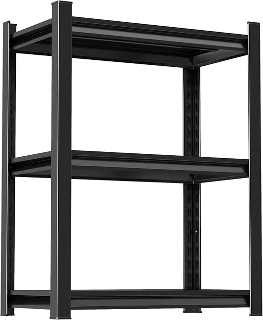 3-Tier Storage Shelves, Adjustable Pantry Shelves，KitchenStorage Standing Baker's Racks, Shelving Unit for Kitchen, Living Room, Dinning Room, Coffee Bar (31.5'H×16'W×10'D)