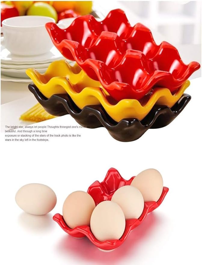 Cup Egg Tray Holder (White)