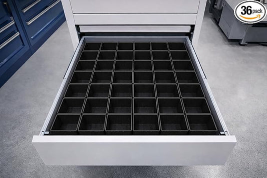 36 Pack-4x4x2 Inch Drawer Organizer Set