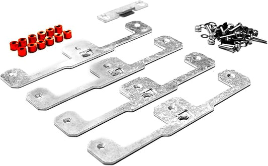 Large Mounting Bracket for Modular Tool Storage – Compatible with Milwaukee Packout-Style Systems, Heavy-Duty Wall & Vehicle Installation, Secure Tool Holder