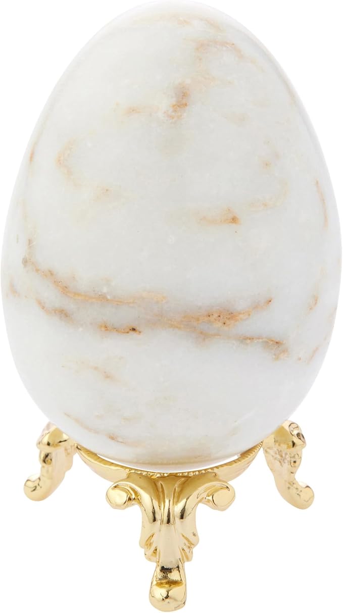 Bard's Gold-toned Egg Stand/Holder, Princess Ann, 0.875" Diameter (Fits Hen Sized Eggs), Pack of 12