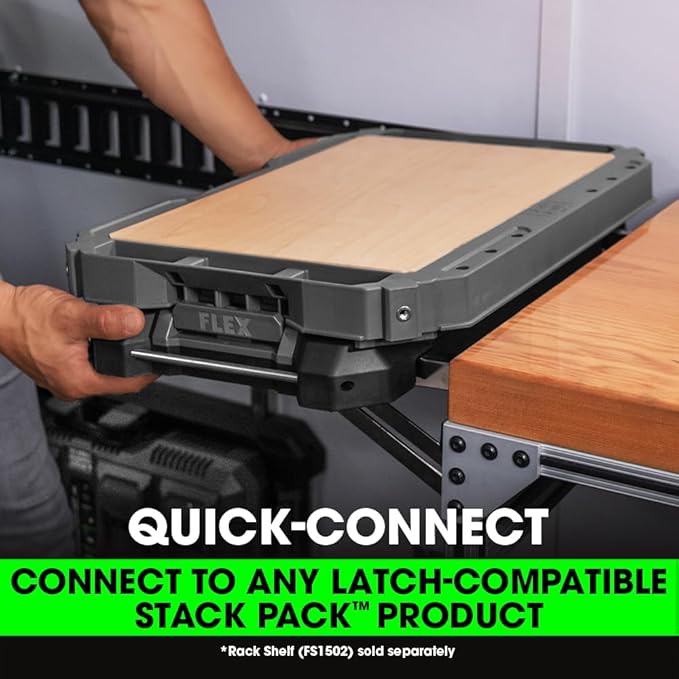 FLEX STACK PACK Storage System Worktop - FS1401