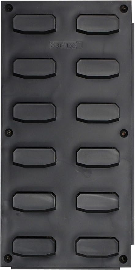 SecureIt Gun Storage Gun Safe Kit: Retrofit 6 - Safely Organize Your Guns with This Easy to Use Modular System, Protect Your Guns Investment from Scratches. …