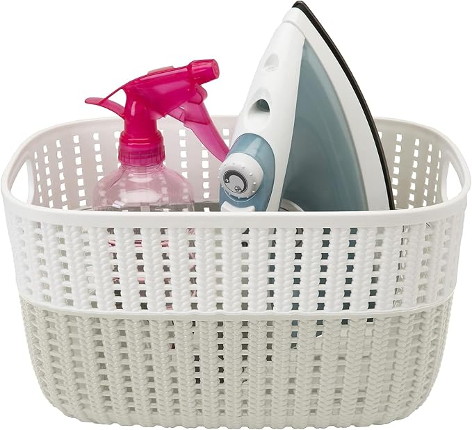 Simplify Medium Storage Basket, Heather Gray (26311-HGray)