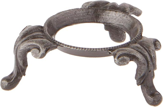 Bard's Pewter Egg Stand/Holder, Princess Ann, 0.875" Diameter (Fits Hen Sized Eggs), Pack of 2