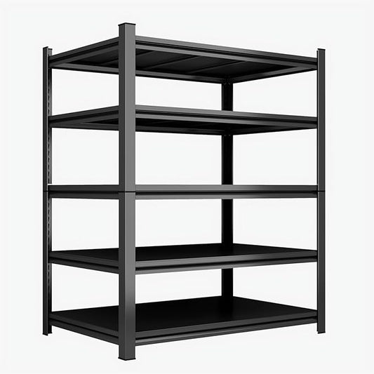 63" H Storage Shelves Standing Shelf Units Metal Shelf Organizer Unit Metal Shelves Adjustable Pantry Shelf for Closet Pantry Basement Kitchen Warehouse 63" H X 40" W X 20" D
