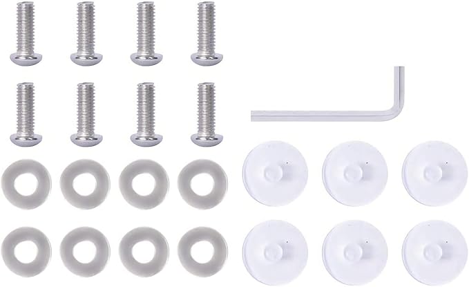 PUSDON Over Sink Dish Drying Rack Parts - Screw (White)