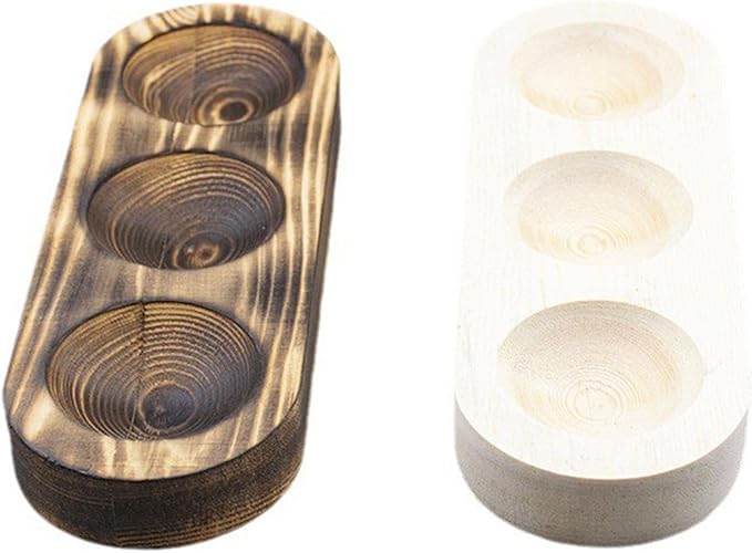 Amagogo Egg Holder Wooden Egg Storage Tray Organizer Rack Plates Keeper Sturdy Wood Material Multipurpose Suitable for Kitchen Refrigerator Pantry Restaurant, Wood