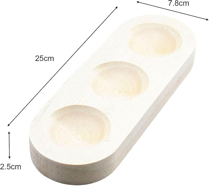 Amagogo Egg Holder Wooden Egg Storage Tray Organizer Rack Plates Keeper Sturdy Wood Material Multipurpose Suitable for Kitchen Refrigerator Pantry Restaurant, Wood