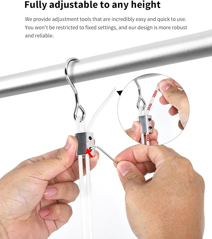 BaiNong Adjustable Closet Hanging Rod Heavy Duty 36'' Silver (Silver, 36 Inch)