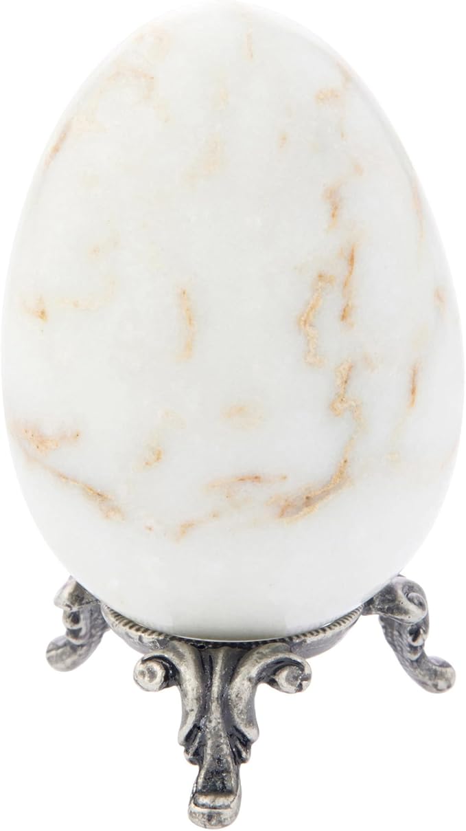 Bard's Pewter Egg Stand/Holder, Princess Ann, 0.875" Diameter (Fits Hen Sized Eggs), Pack of 6